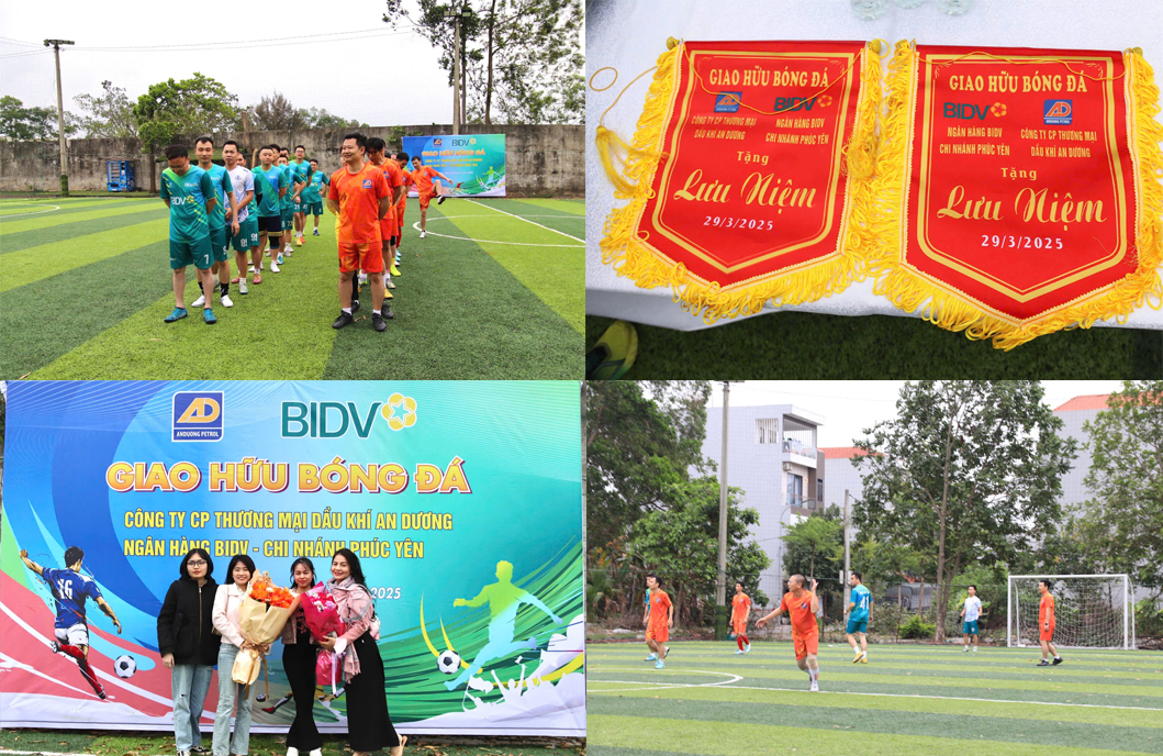 Giao hữu bóng đá